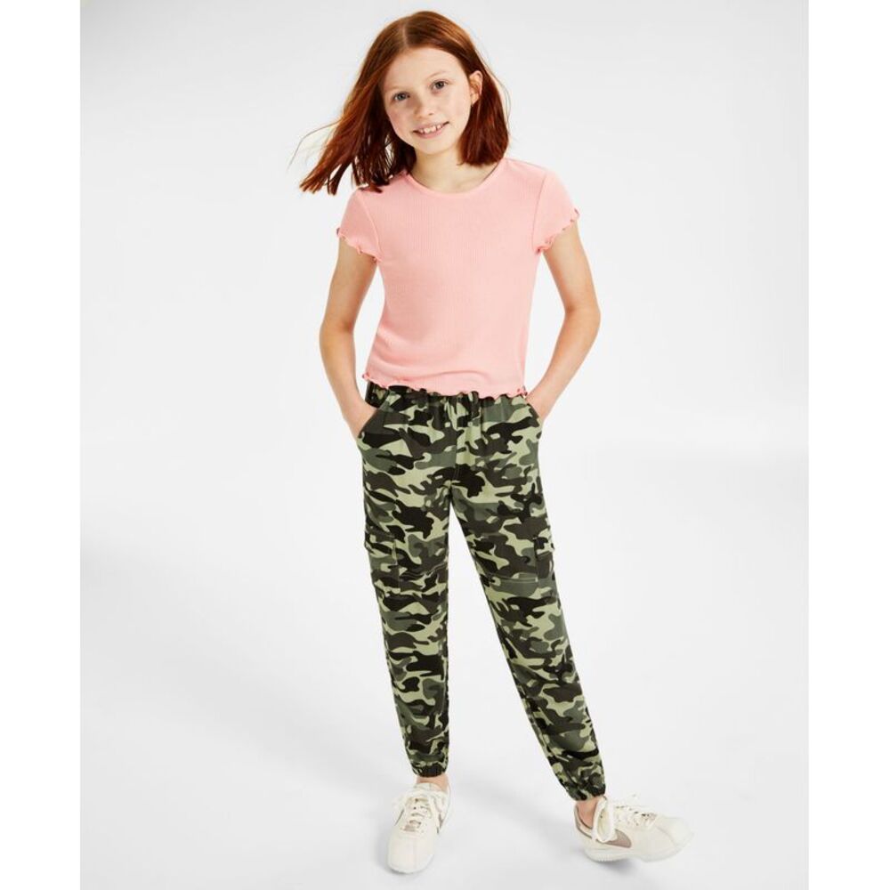 Epic Threads Big Girls Camo Cargo Joggers